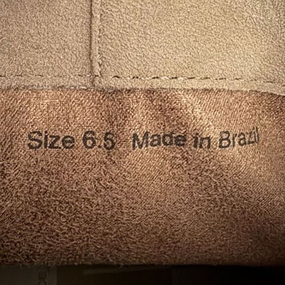 Dolce Vita Tan Heeled Boots - Picture 8 of 8